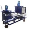 Electric cement grout pump