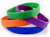 debossed silicone wristbands