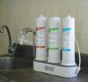 Water filter countertop candle type filtration