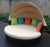 outdoor wicker lounge bed