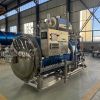 Horizontal Static Water Spray Sterilizing Retort Machine For Canned Food