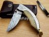 Damascus folding knife buy 5 get 1 free