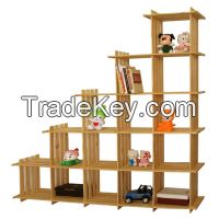 Sell Wooden 2/3/4/5 layer wooden Vertical bookshelf