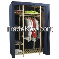 Sell Wooden three column simple wardrobes MY31