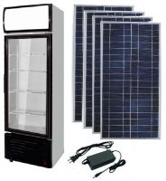 200L Solar Panel Powered Solar Display Fridge/Freezer