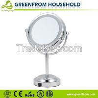 6 Inch Double Sides Magnified Makeup Mirrors With Lights
