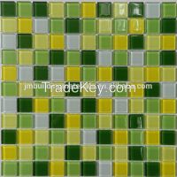 green crystal glass mosaic tile-kitchen & bathroom tile