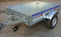 Sell car trailer, torsional axle with shock absorber, WD-T11