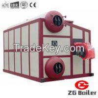 double drum D type water tube boiler