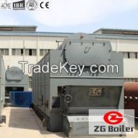 chain grate biomass fired boiler