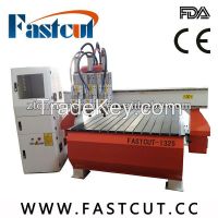 4 Axis Cnc Router Woodworking Center1325 For Furniture Making