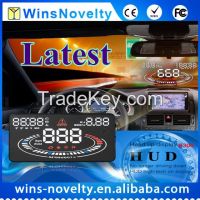 First 2D Display E300 Car Universal Head Up Display  OBD2 Interface HUD