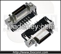 SCSI connector 20Pin Right Angle DIP