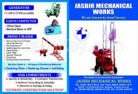 JASBIR MECHANICAL WORKS Deals In: Sale, Spare, Rent, Repair Of Mixture Machine With Lift, With Hopper, Vibrator Nozzle, Generator, Diesel Engine , Grey Night Machine & All Kinds Of Mechanical