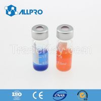 sell 11mm Clear Crimp Top Sample Vial with Writing Patch