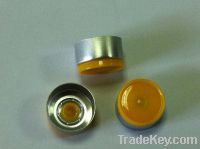 Sell 13mm yellow flip off top caps