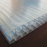 Pc Hollow Flat Sheet Plastic Honeycomb Panel Polycarbonate Panel