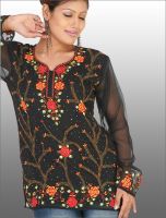 Latest Fashion and Sell stock in ladies emboridery garments from Surat