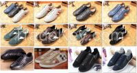 cow leather rubber grip sole casual shoes for men