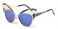 Wholesale metal frame butterfly cat-eyes Sunglasses for women