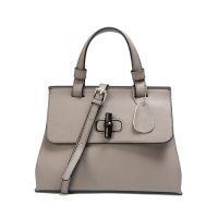 wholesale designer handbags genuine leather handbags  with black Bamboo accents