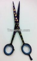 Color coated barber scissors