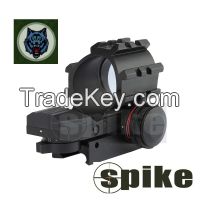 Spike Tactical red dot 4 type reticle red green dot reflex sight scope