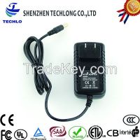 Sell UK /US /EU /AU 12V 1A 12W Power Supply AC Adapter For LED Strip