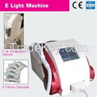 sell e-light (IPL+RF) hair removal beauty medical machines with good effect