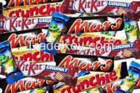 Bounty, Twix, Kitkat Maltesers 25x37gr, Kinder Chocolate, Snickers, Mars