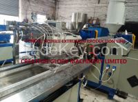 High quality plastic profile extrusion production line