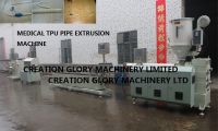 High precision TPU medical pipe plastic extruder machine