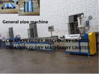 High quality general pipe plastic extruder machine