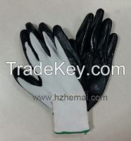13G Polyster Nitrile Coated Hand Safety Working Glove