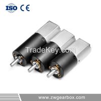 20mm DC Carbon Brush Motor with Planetary Gearboxes , OEM / ODM