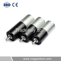 28mm CE Approval Metal Micro Geared DC Motor With Gearbox for Hair Curler