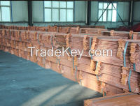 high quality electrolytic Copper Cathode 99.99 with facotry(A)