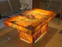 Afterglow Onyx Table backlit