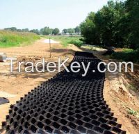 reinforced high density plastic HDPE geocell for roadbed and slope surface