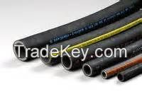 Textile reinforced hydraulic rubber hose EN 854 1TE