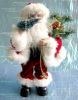 Sell 13"optical fiber Santa Claus decoration