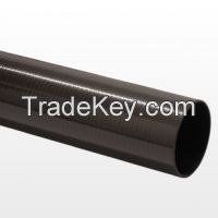 100% Carbon Fiber Tubes with Tapted Distance