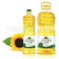 Golden crop sunflower oil