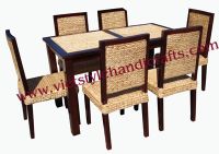 Sell water haycinth dinning set