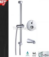 Rail Shower Combo with Pressure Balance Vlave