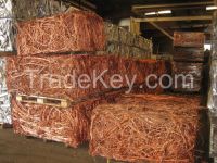 Pure Millberry Copper, Copper Scraps, Copper Wire Scrap 99.9% available