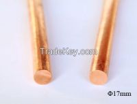 High purity oxygen-free copper rod