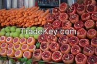 Fresh Ruby Pomegranates