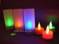 CAN-04A Glow CANDLE Light (Colour Changing&Button Battery Operated)