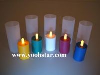 CAN-01A  LED Electronic Candle Light(2 AAABatteries)